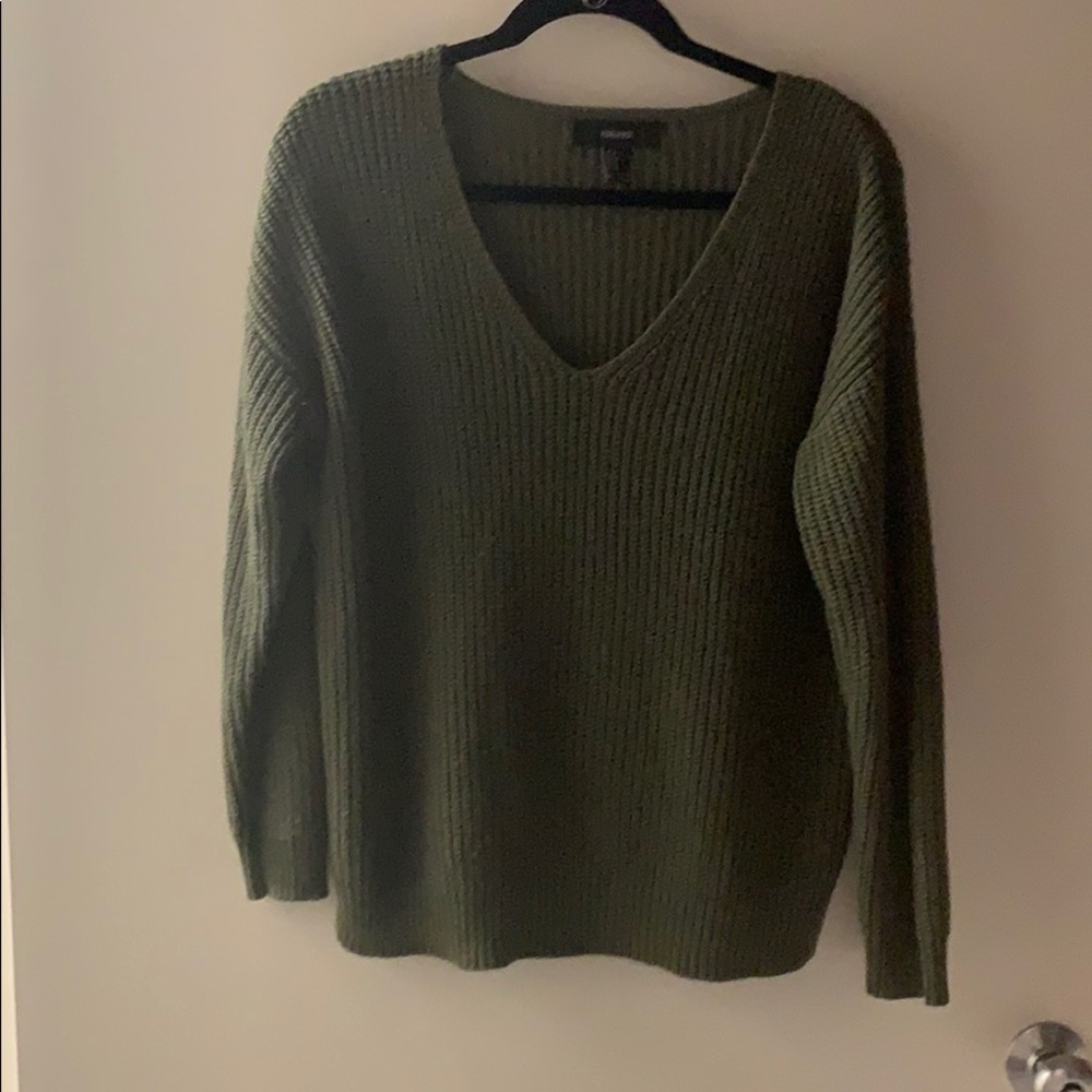 Green sweater
